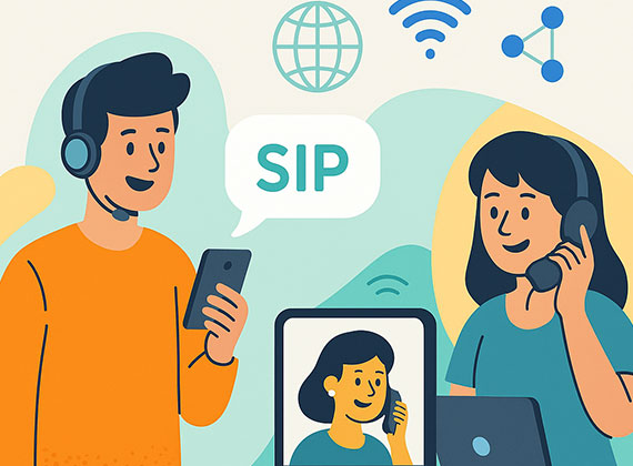 دموی تماس sip