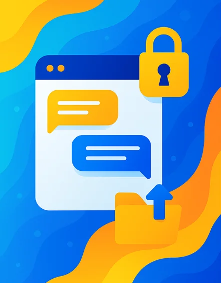 Wegap secure enterprise messenger with group chat and file sharing